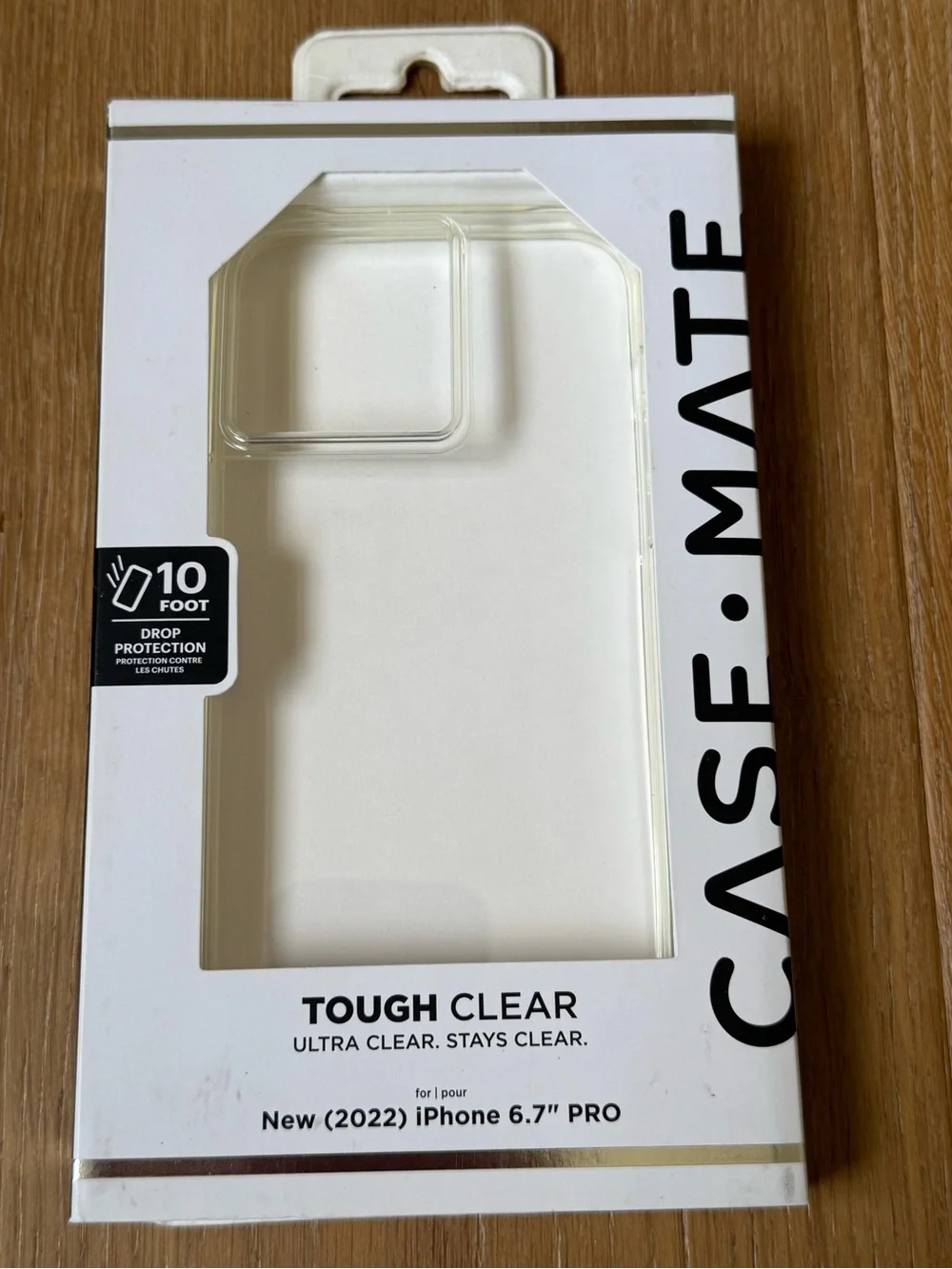 New Case-mate Ultra Clear Tough Clear Transparent iPhone 6.7” PRO 2022 case